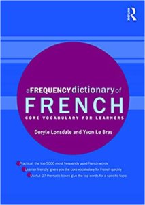 A frequency dictionary