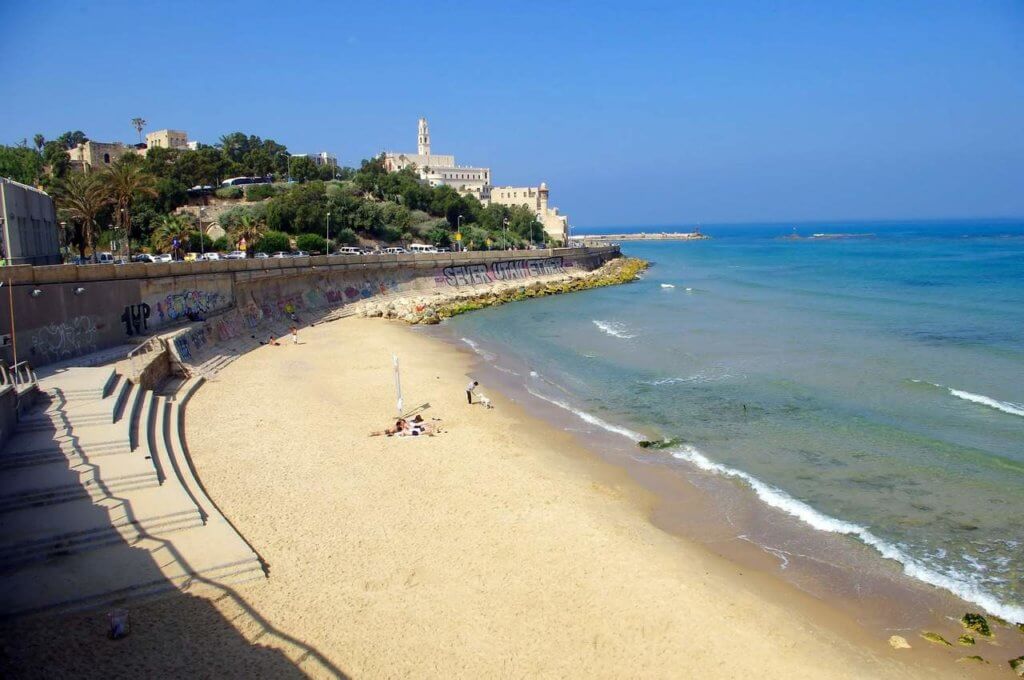 A beach in Israel