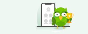 Duolingo app graphics